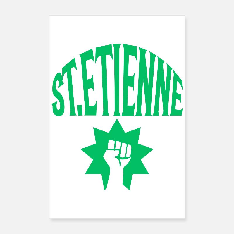 Saint-Étienne Poster 40 x 60 cm