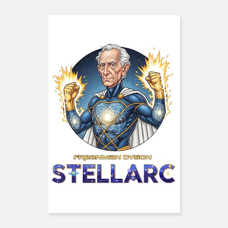 Stellarc Héros Cosmique Poster 40 x 60 cm