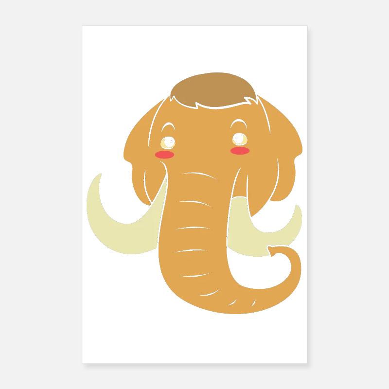 Mammut Poster 40x60 cm
