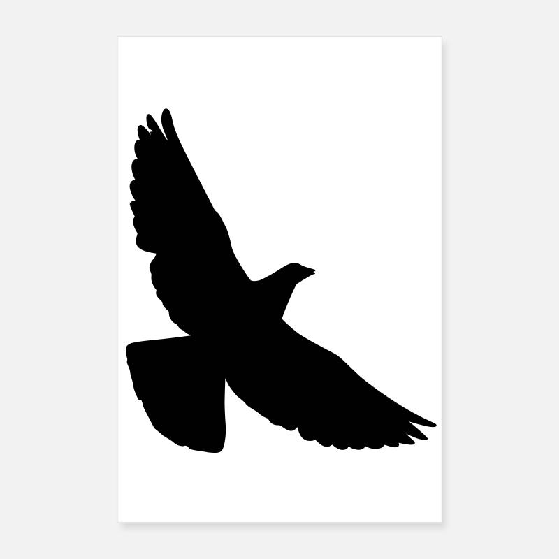 pigeon Poster 16" x 24" (40x60 cm)