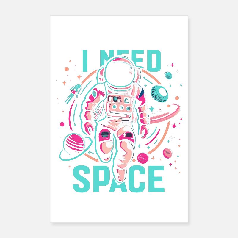 I need Space Astronaut Poster 40x60 cm