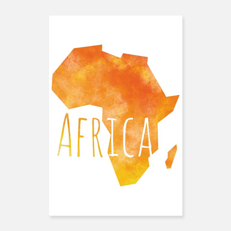 africa Poster 40 x 60 cm