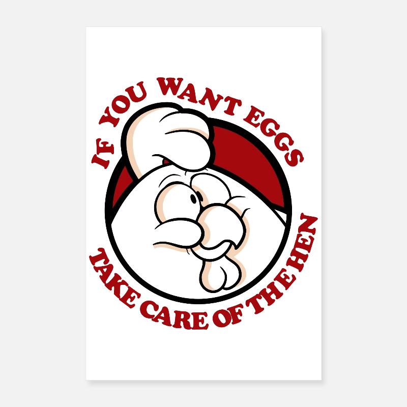 T c der Henne 2 Poster 40x60 cm