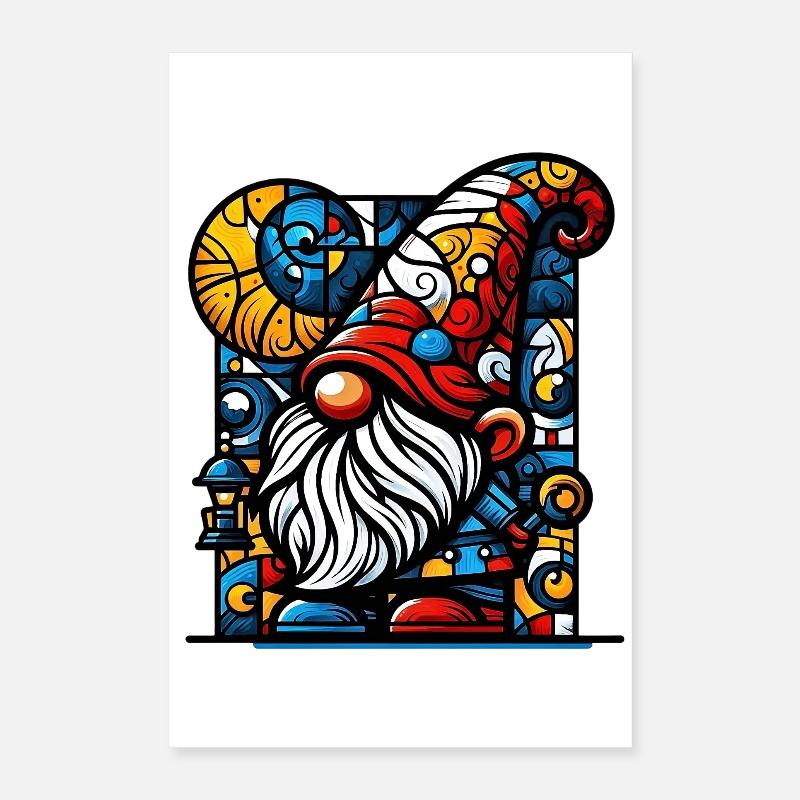 Gnome Poster 16" x 24" (40x60 cm)