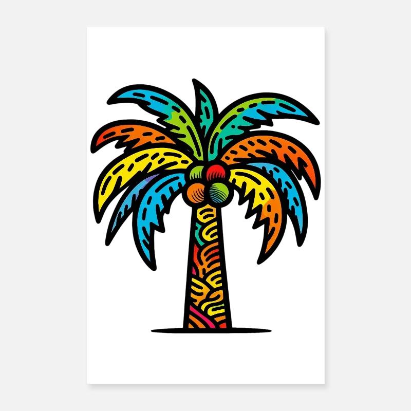 Palmier Poster 40 x 60 cm