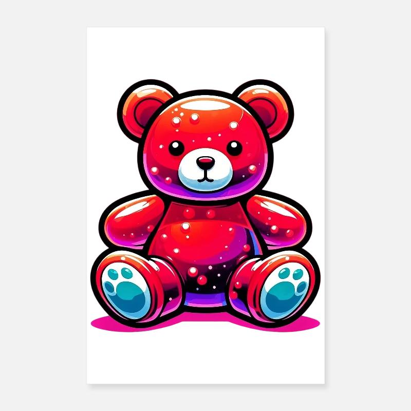 Bear Poster 16" x 24" (40x60 cm)