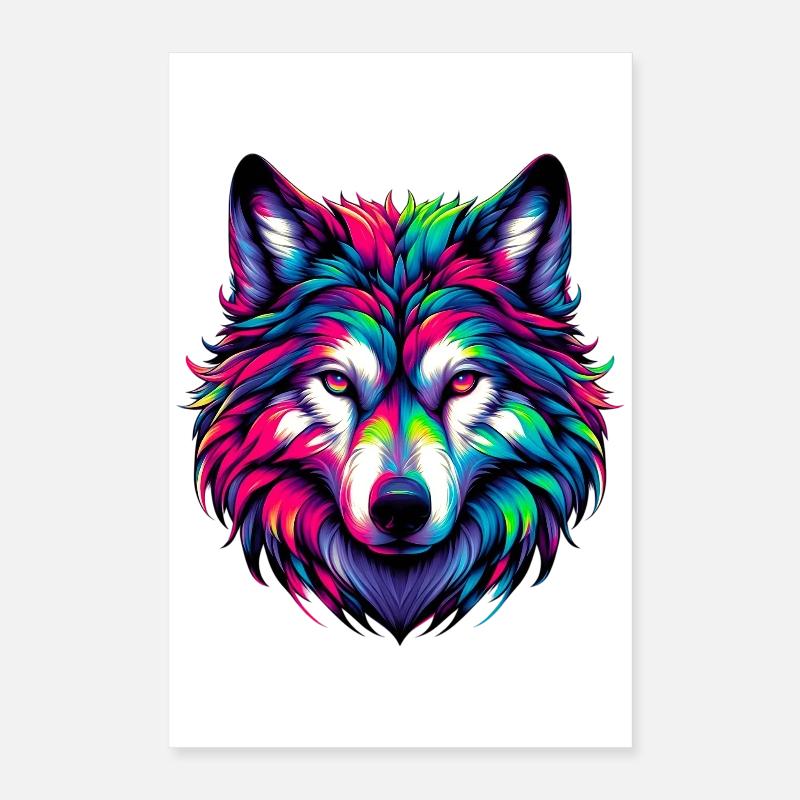 Wolf Poster 40x60 cm