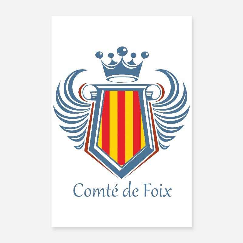Grafschaft Foix Poster 40x60 cm