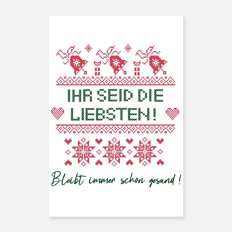 Weihnachten Poster 40x60 cm