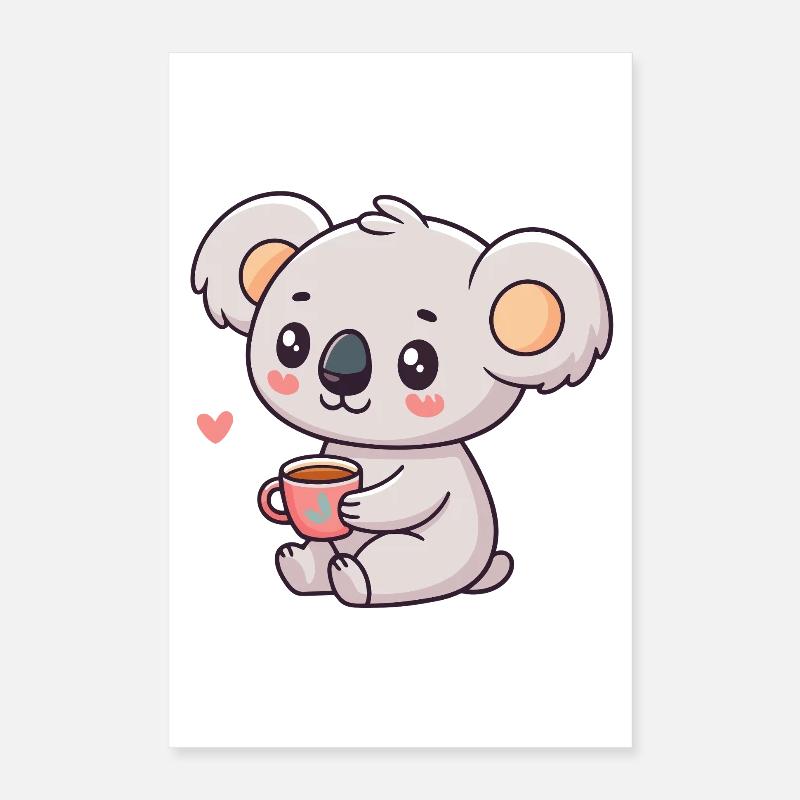 Koala Sweet Tea Poster 16" x 24" (40x60 cm)