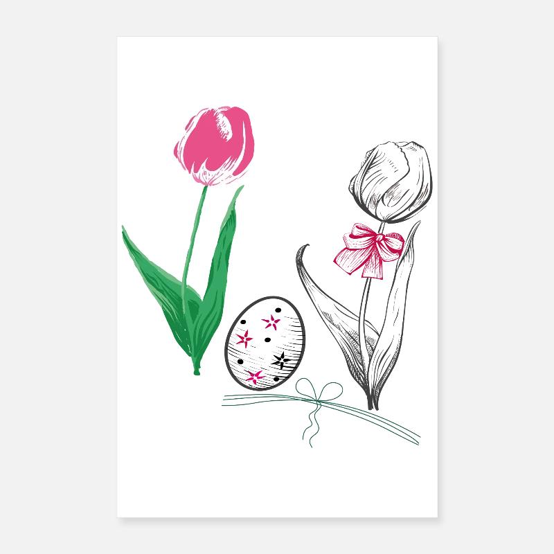Pâques Poster 40 x 60 cm