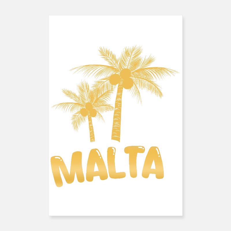 Malta Poster 40x60 cm