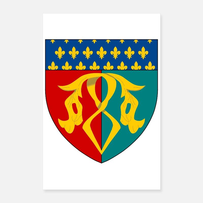 Blason du Multien Poster 40 x 60 cm