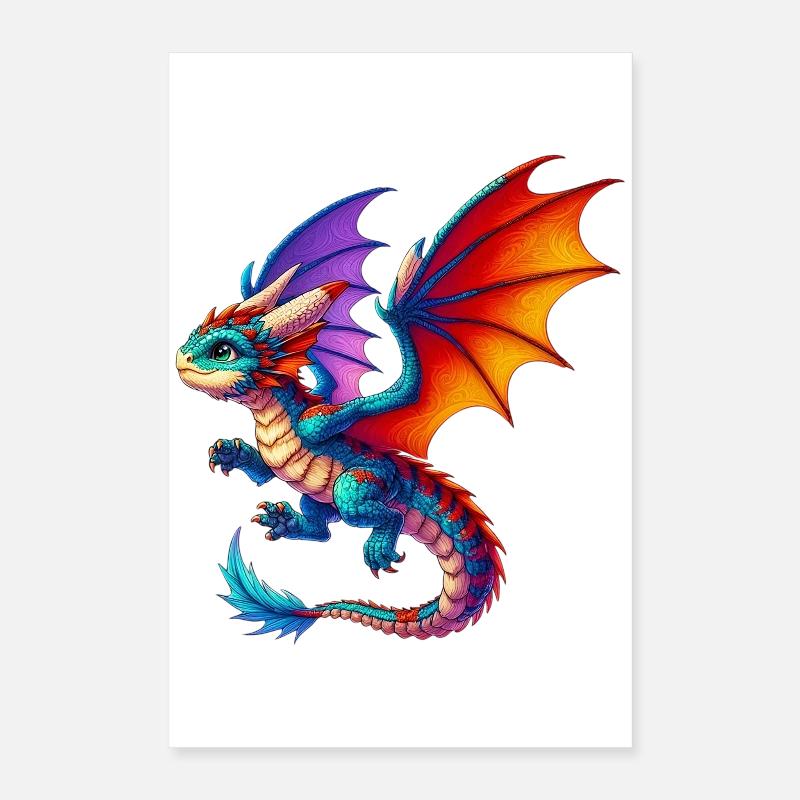 Dragon Poster 40 x 60 cm