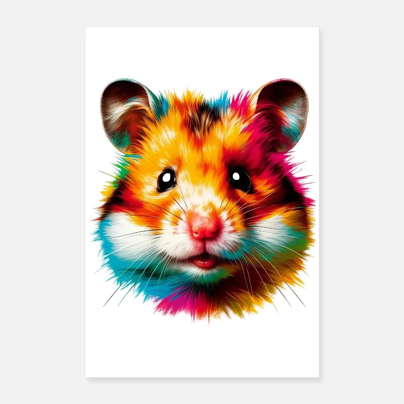 Hamster Poster 40 x 60 cm