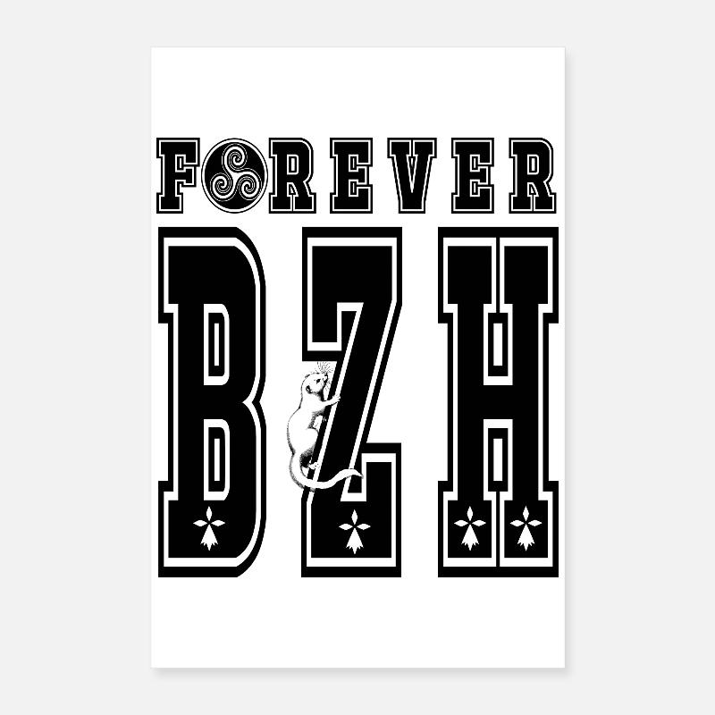 FOREVER BZH Poster 40 x 60 cm