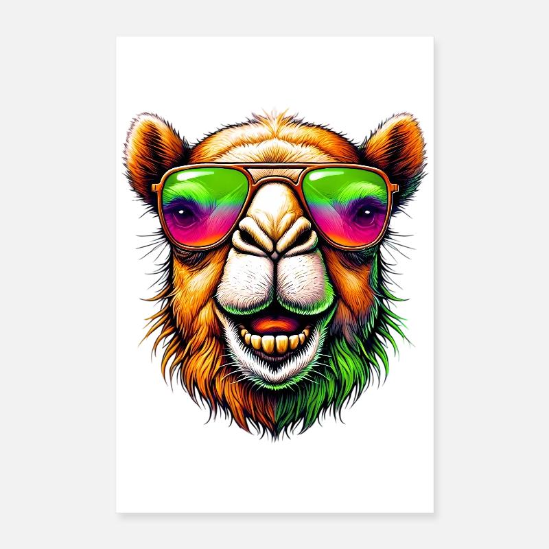 Chameau Poster 40 x 60 cm
