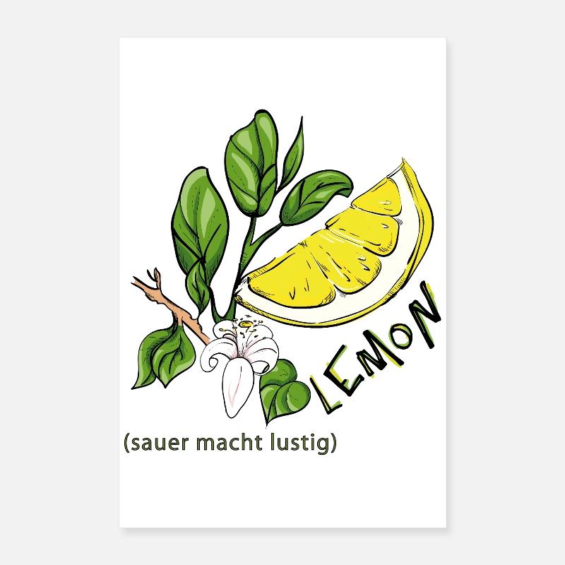 Citron Poster 40 x 60 cm
