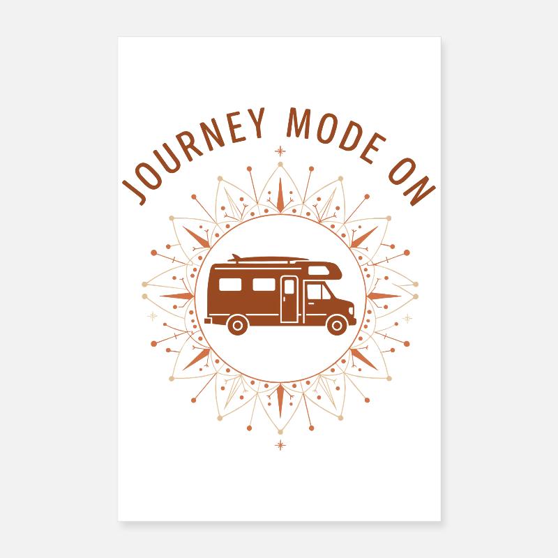 Mode Voyage activé Poster 40 x 60 cm