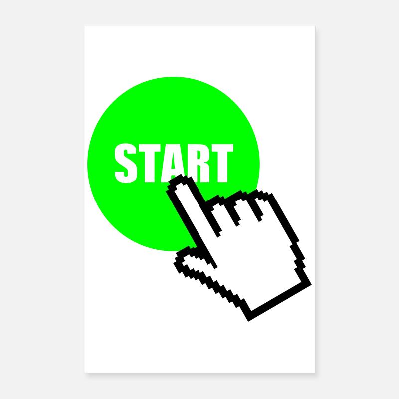 Commencer Poster 40 x 60 cm