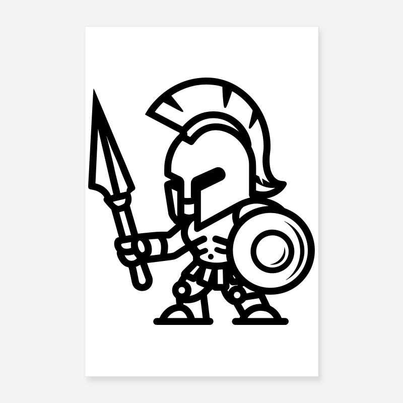 spartan Poster 40 x 60 cm