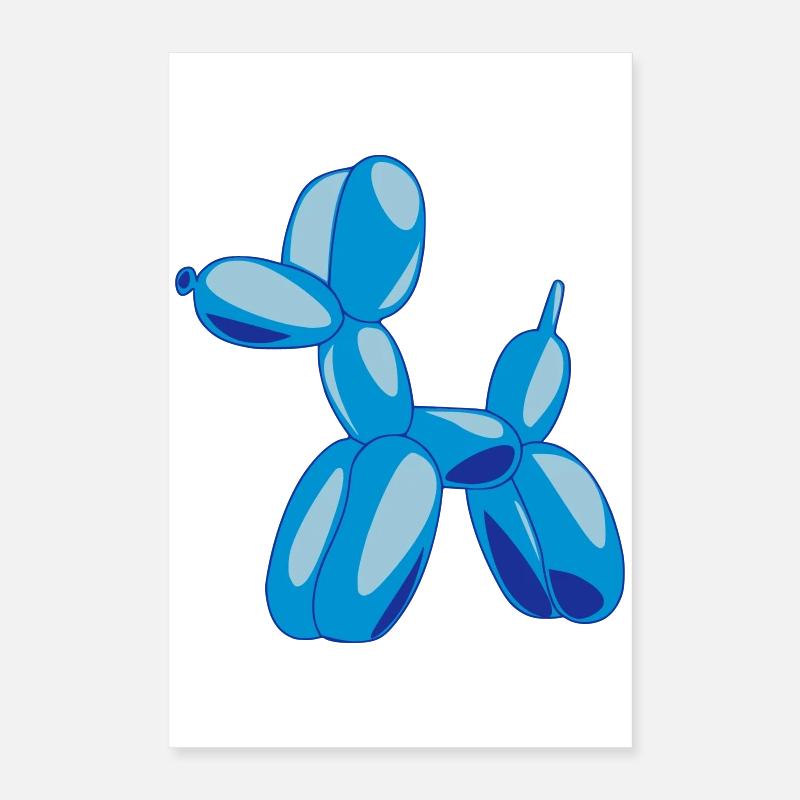 Balloon Dog Poster 40 x 60 cm