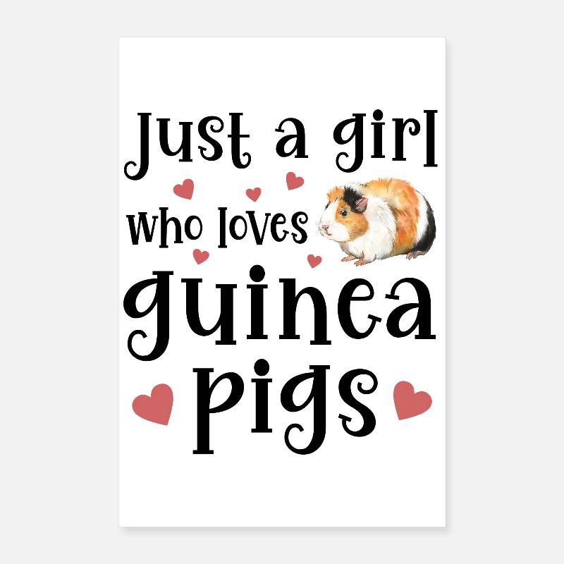 Guinea pig Poster 16" x 24" (40x60 cm)