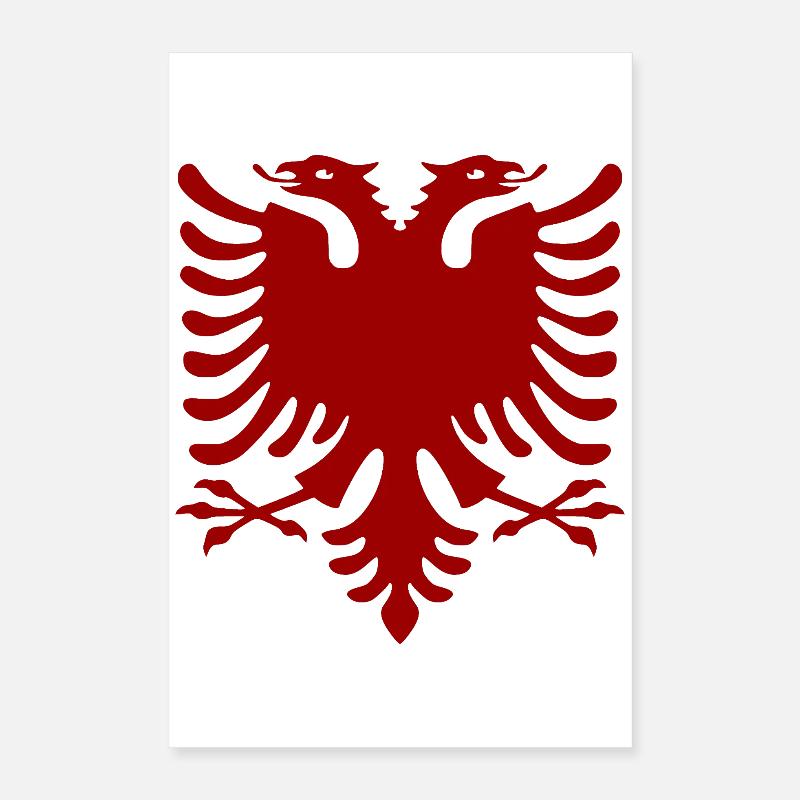 Albanian Eagle Poster 16" x 24" (40x60 cm)