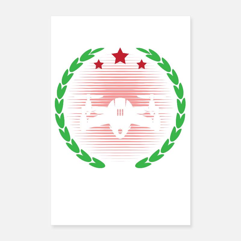 Drone Pilot Poster 16" x 24" (40x60 cm)