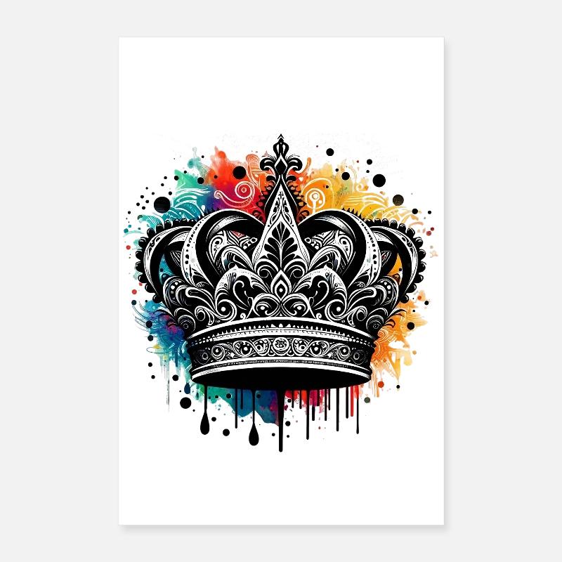Krone Poster 40x60 cm