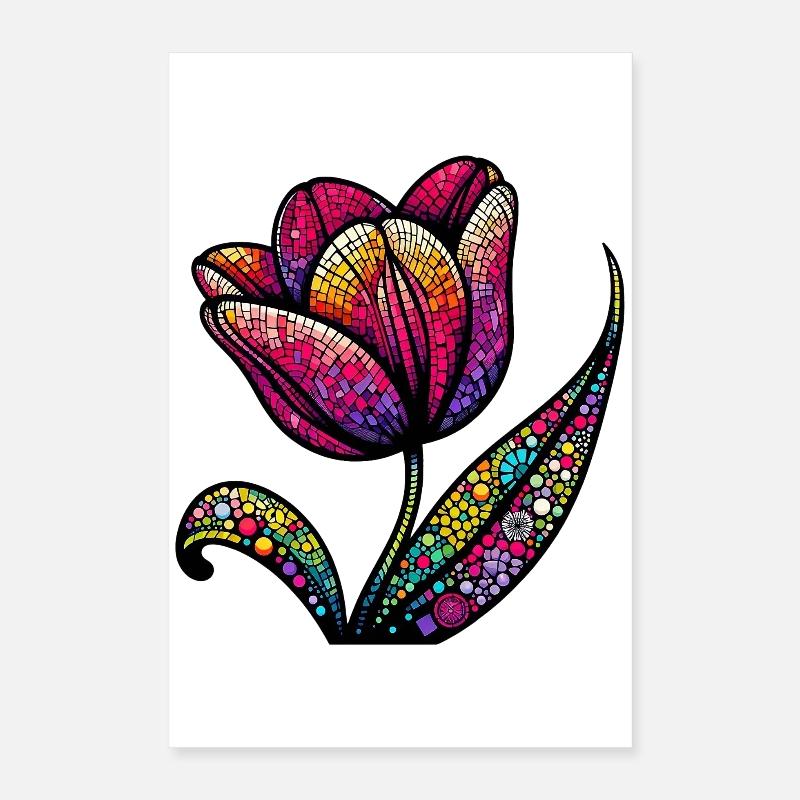 Tulipe Poster 40 x 60 cm