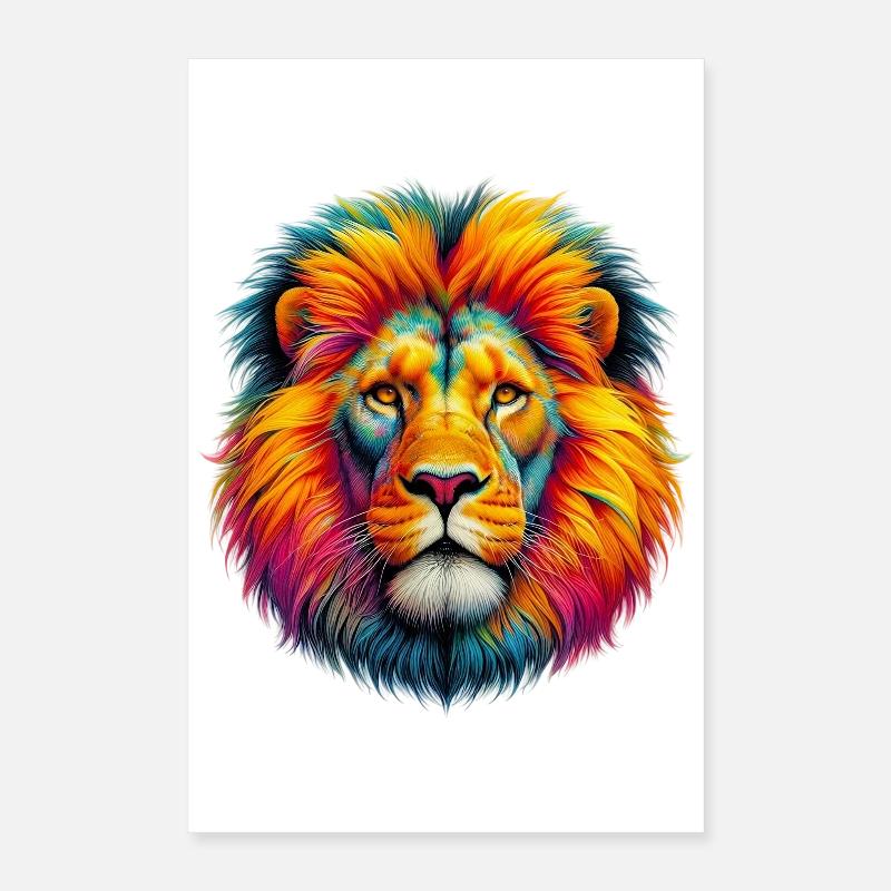 Löwe Poster 40x60 cm