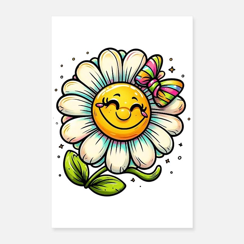 Gänseblümchen Poster 40x60 cm