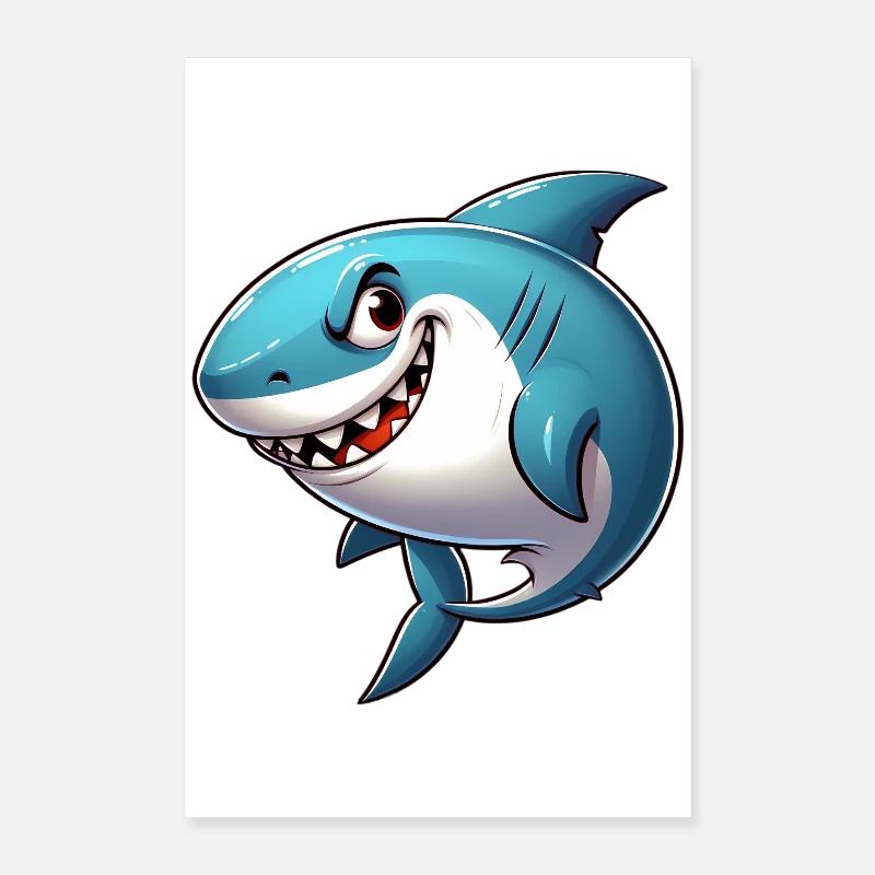 Requin Poster 40 x 60 cm