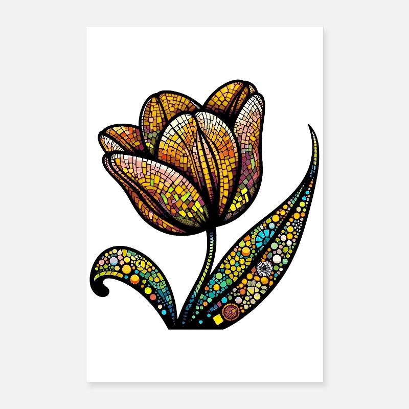 Tulip Poster 16" x 24" (40x60 cm)