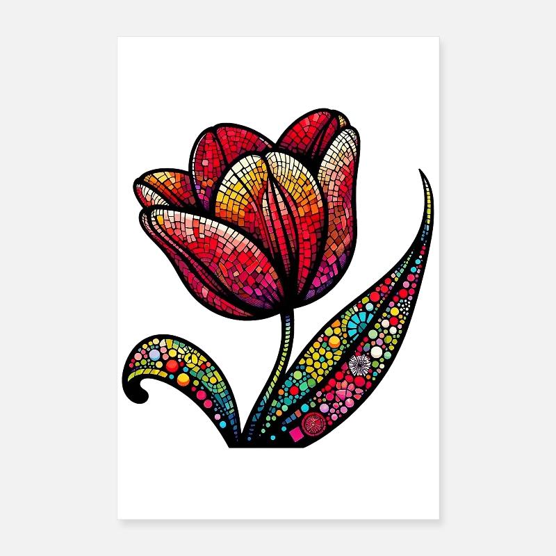 Tulipe Poster 40 x 60 cm