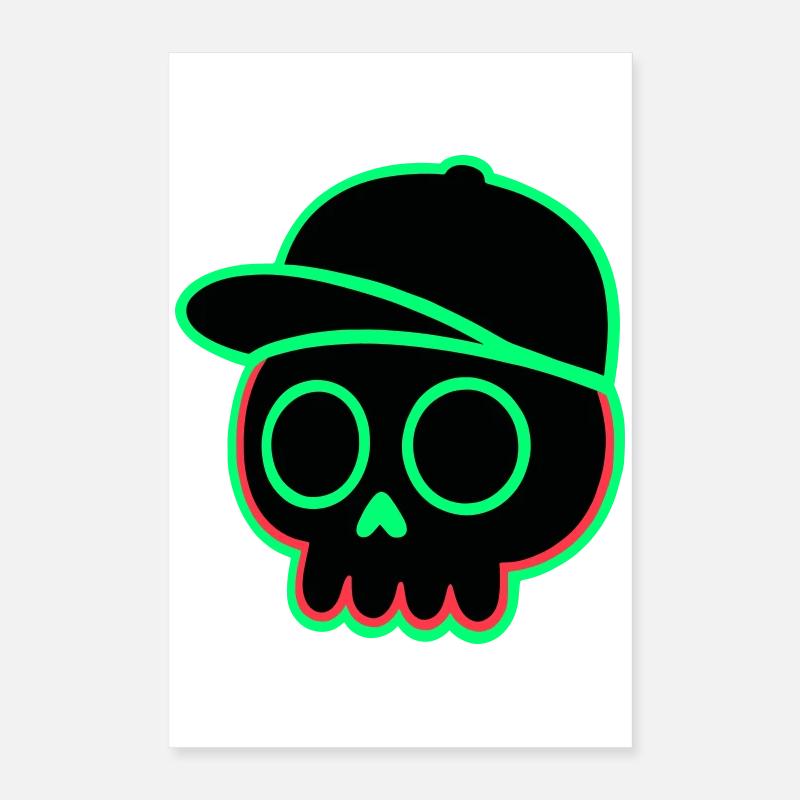 Casquette Néon Poster 40 x 60 cm
