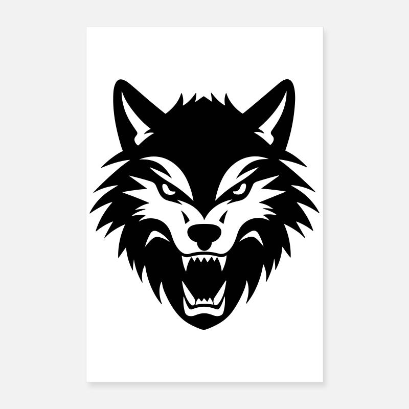 Loup Poster 40 x 60 cm