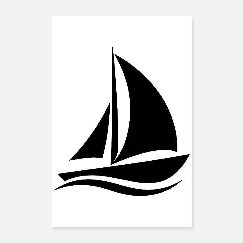 Voilier Poster 40 x 60 cm