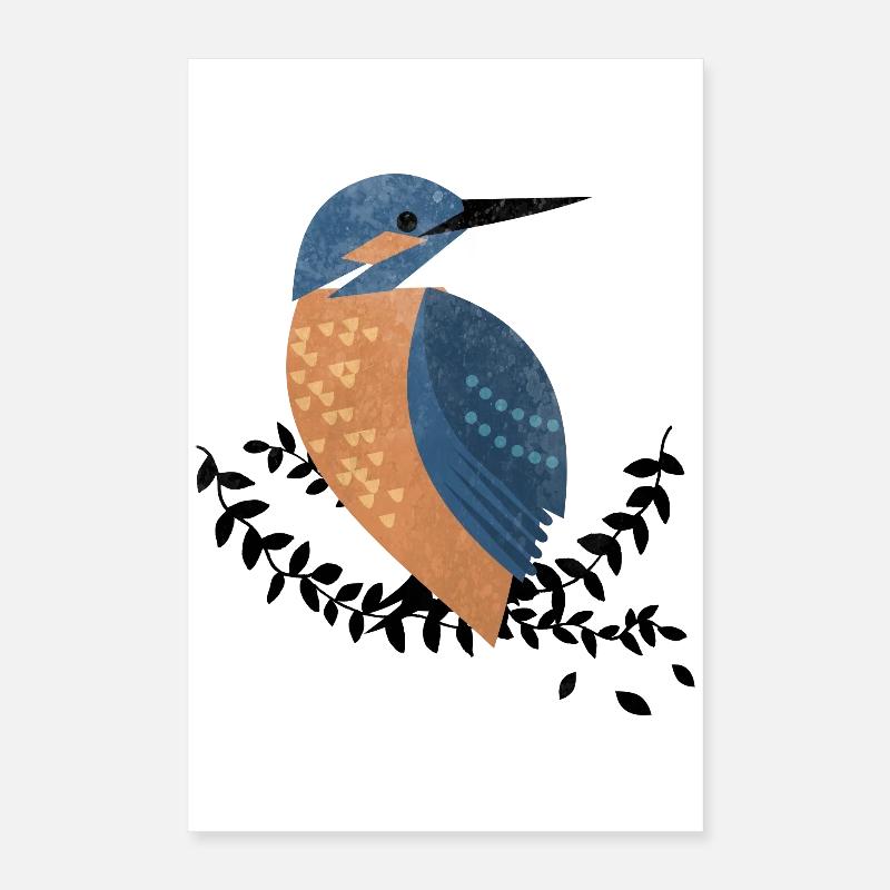 Oiseau de glace Poster 40 x 60 cm