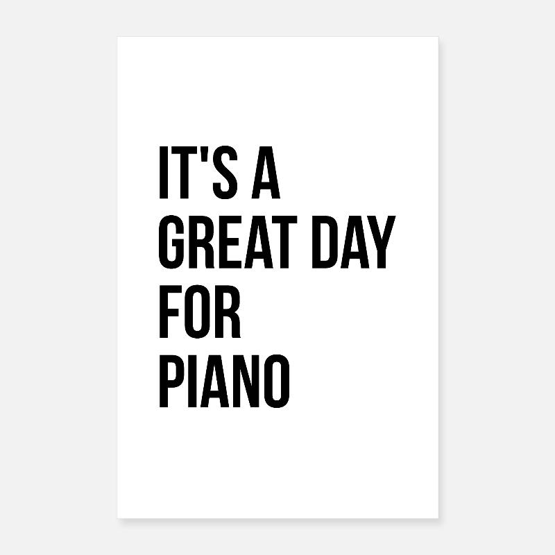 piano Poster 40 x 60 cm