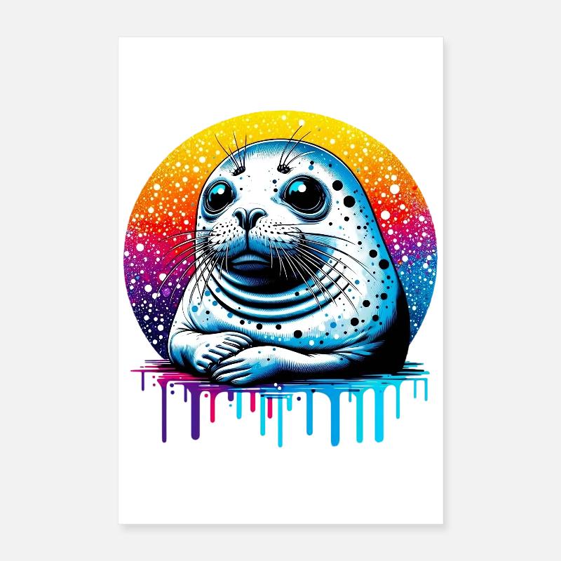 Seal Poster 16" x 24" (40x60 cm)