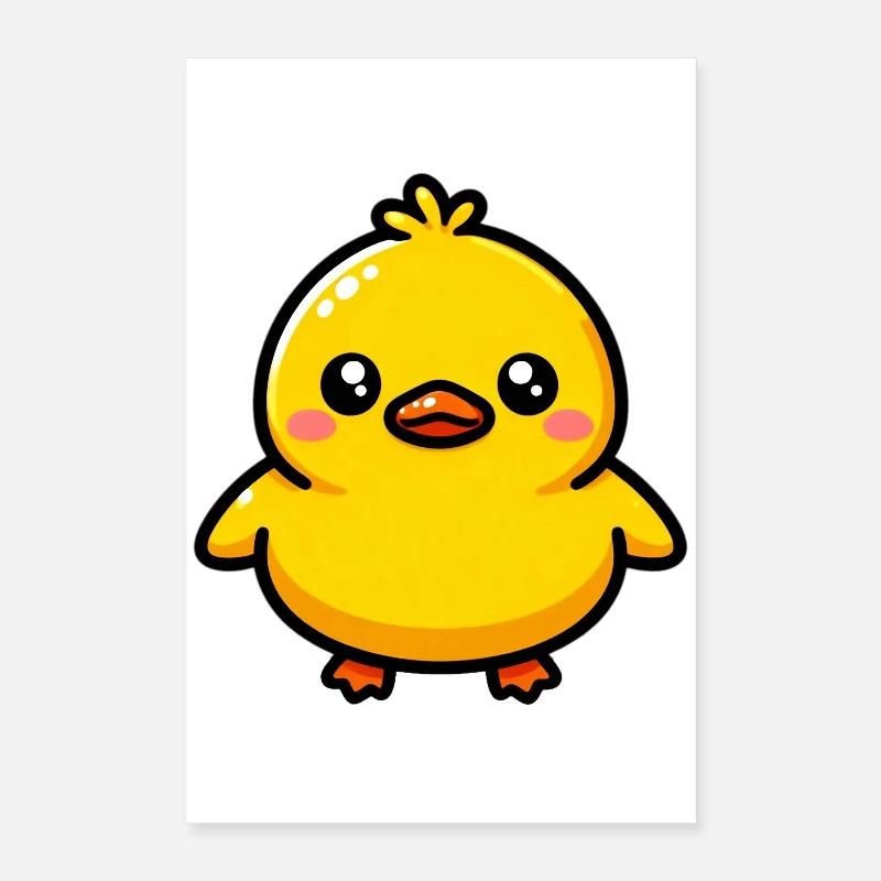 Caneton Canard Canard Canard Poster 40 x 60 cm