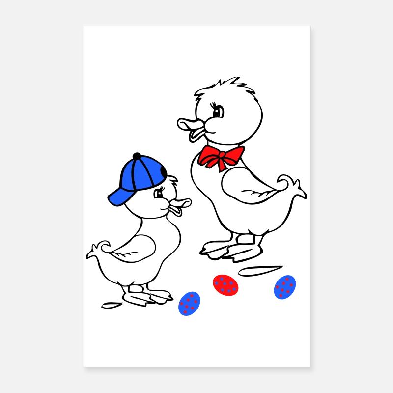 Pâques Poster 40 x 60 cm