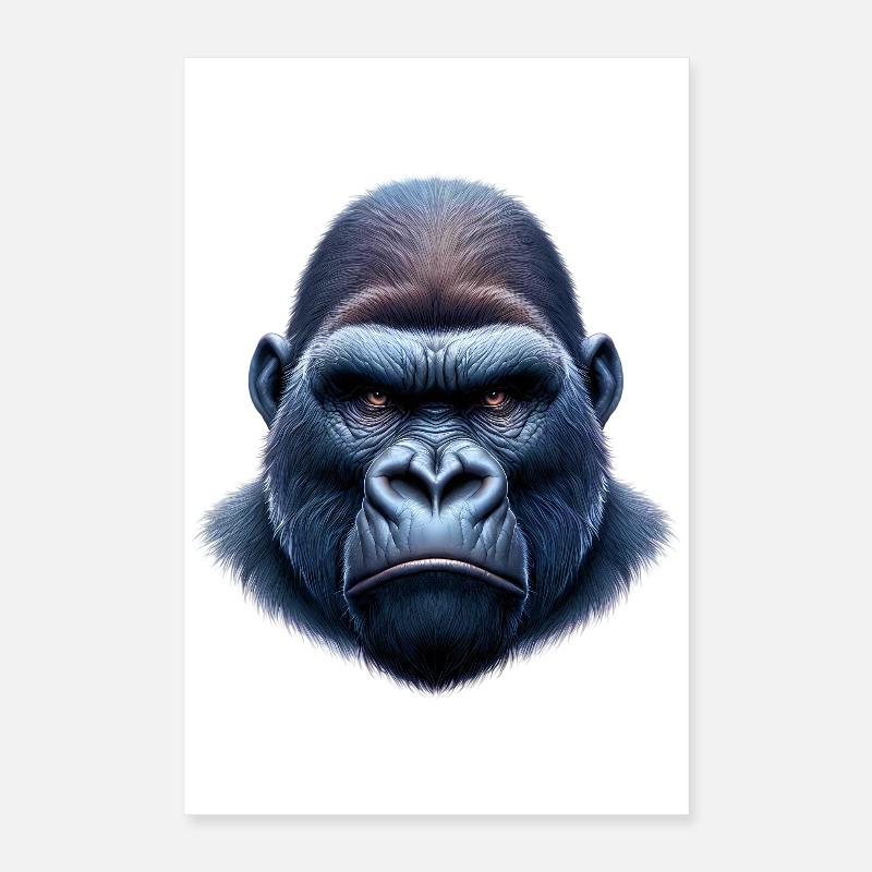 Gorille Poster 40 x 60 cm