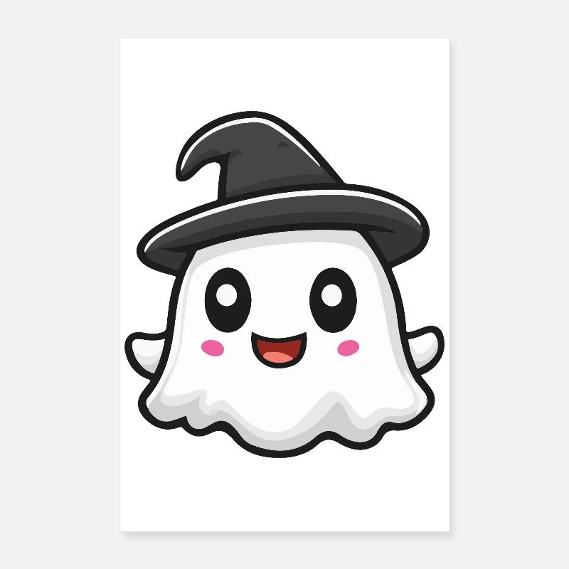 Ghost Cute Poster 16" x 24" (40x60 cm)