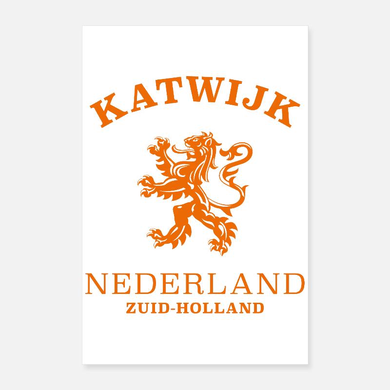 Katwijk Netherlands Niederlande Poster 40x60 cm