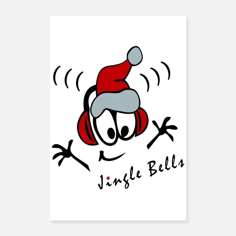 Weihnachtslied DJ Poster 40x60 cm