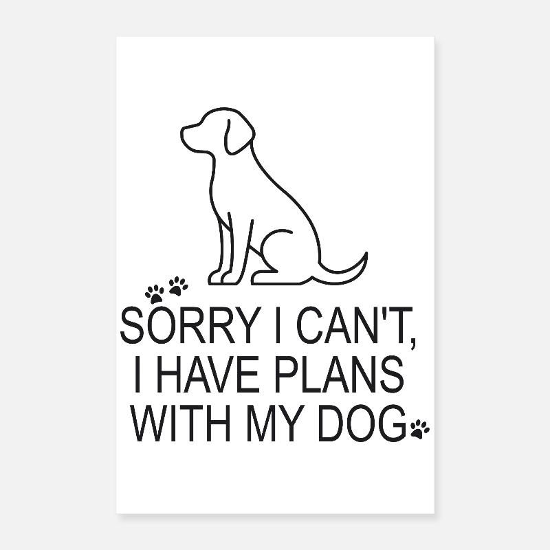 Dog - Dog Lover Poster 16" x 24" (40x60 cm)
