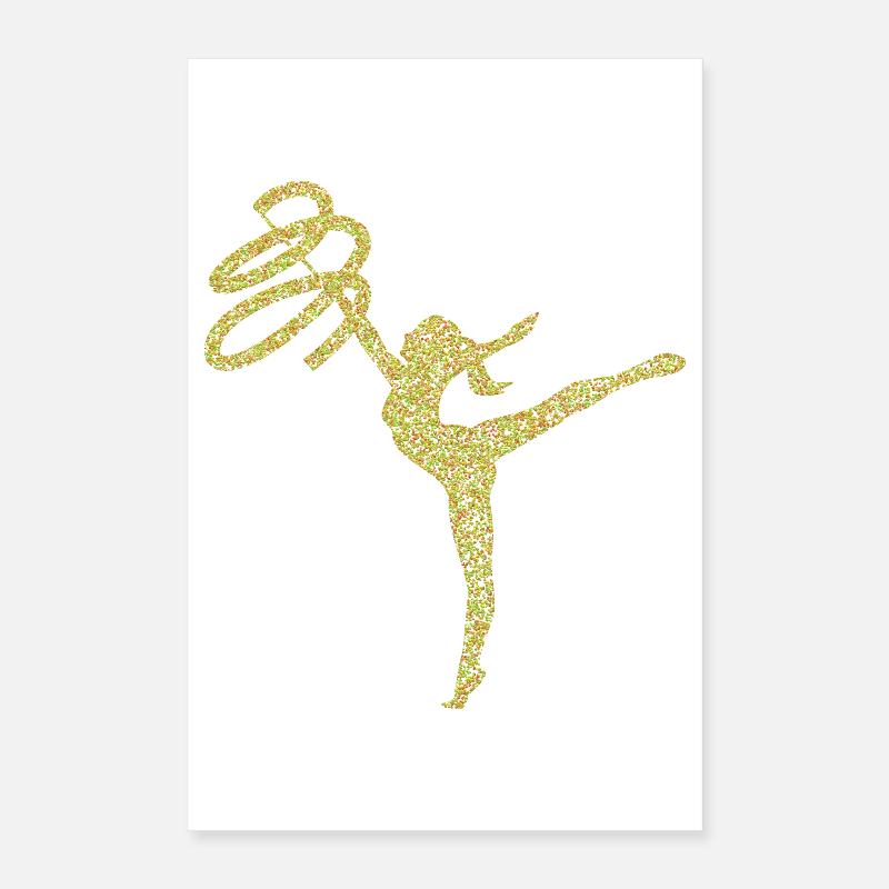 gymnastics Poster 16" x 24" (40x60 cm)